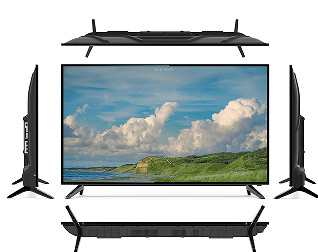 Beli TV Kaca Tempered Cahaya Tinggi ATV/DTV 32 Inch Untuk Hiburan Hidup online manufacture