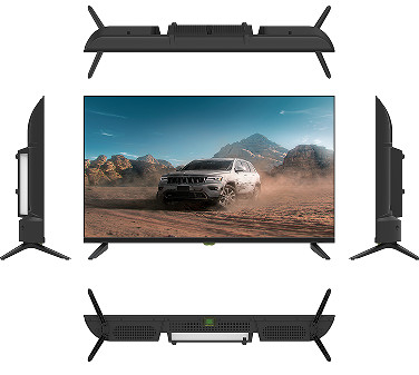 Beli Remote Control Smart LED TV 40 Inch Ultra Narrow Bezel Dengan Fungsi Bluetooth online manufacture