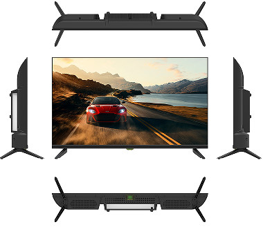 Beli Dukungan USB 50 Inch Smart LED TV 4K Model Tanpa Bingkai Untuk Ruang Pertemuan online manufacture