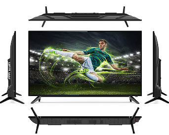 Beli Multi Media 55 Inch Smart LED TV Pengaturan Warna Cerdas 4K Dengan Wifi online manufacture