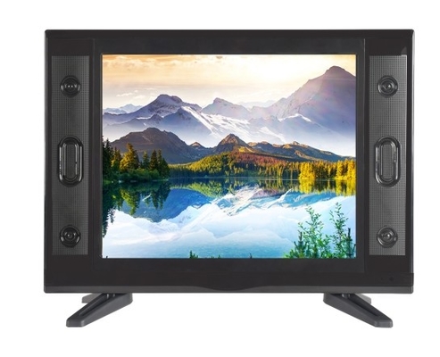 Beli 19 Inch LCD LED Panel TV Ukuran Kecil DC 12V Cabinet Hitam Dengan Wifi online manufacture