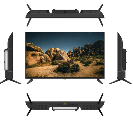 Beli Kaca Tempered 98 Inch Google TV Hitam Televisi Ukuran Besar Operasi lancar online manufacture