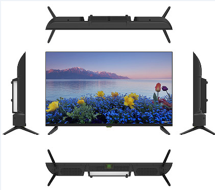 Normal LED Screen Frameless TV 32 Inch Ultrathin Ketebalan Untuk Rumah Tamu