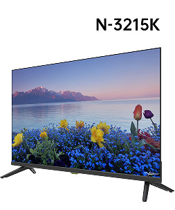 32 inci NO OS TV Waktu Tanggapan 8ms dan 2 Port HD Televisi Dioda Emisi Cahaya Konvensional untuk pengalaman menonton yang unggul