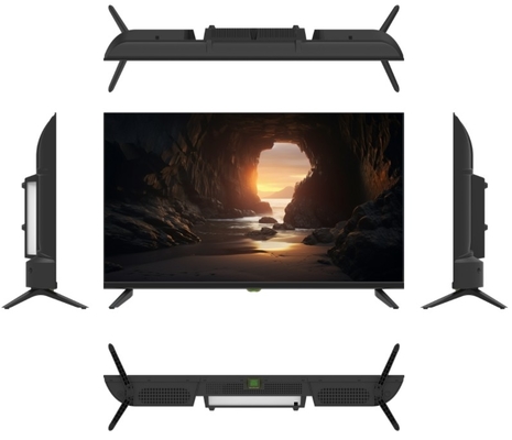 Frameless 85 Inch Smart TV Multimedia Play TV LED layar besar berukuran besar