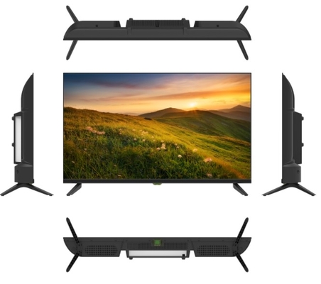 Konfigurasi tinggi 43 Inch TV LED TV tanpa bingkai LED dengan layar tebal ultra