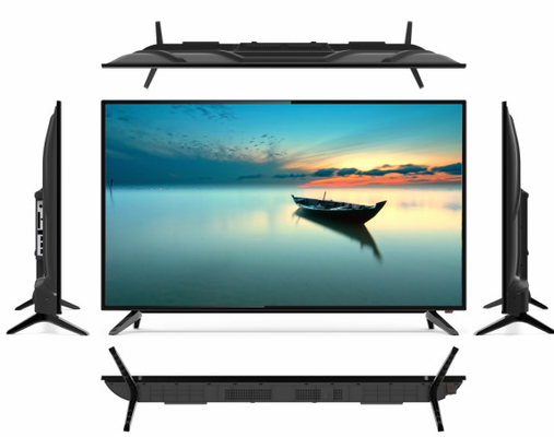 4K Frameless 50 Inch Smart TV Tempered Glass Hospitality TV Disesuaikan