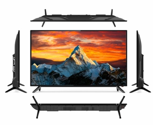 Tempered Glass 75 Inch 4k TV 480i Resolusi Kecepatan Tinggi Dan Operasi Mudah
