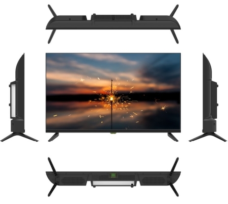 Televisi pintar tanpa bingkai tipe 40 Inch Tepi ultra tipis TV perhotelan
