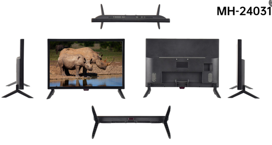 Remote Control 24 Inch LED TV DC 12V Multi Media Hotel TV Ukuran Kecil