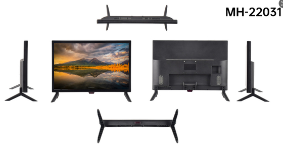 Mudah Instalasi 22 Inch LED TV Kecepatan Tinggi Dengan Wifi Dan Bluetooth