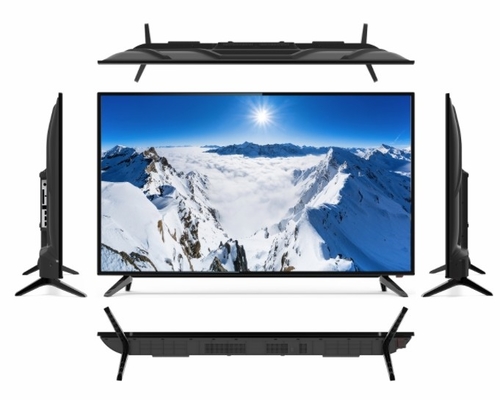 HiFi Audio 50 Inch Google TV Dukungan USB Disesuaikan Dengan Remote Control