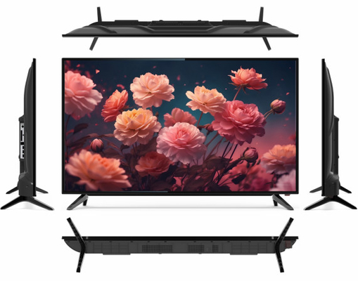 Thin Bezel 55 Inch WebOS TV Tempered Glass WebOS Televisi Smart Update
