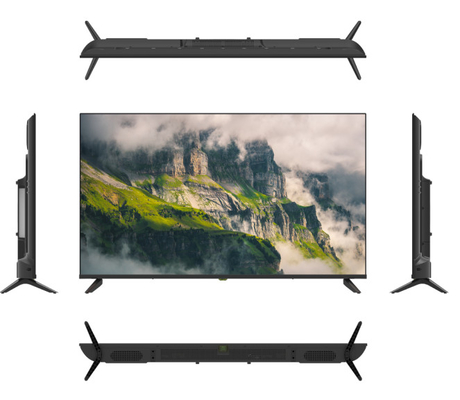 Rumah tamu 50 Inch Mini LED TV Multi Bahasa 4K Frameless Android TV