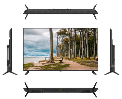 Remote Control 70 Inch Mini LED TV Disesuaikan 4K Android Smart TV