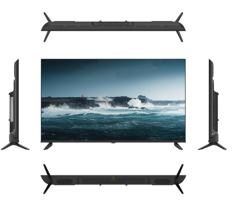70 Inch Android QLED TV Frameless Bezel Dukungan USB Perangkat Lunak Upgrade