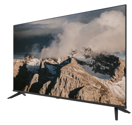 Panel LCD Grade A TV QLED dengan Bezel Standar dan Bluetooth Kustom