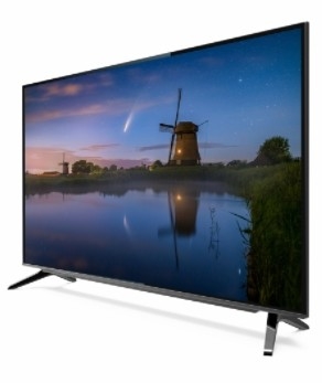 32-75 Inch MAX Tempered Glass TV dengan 5090 Speaker dan Digital Analog Demod
