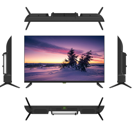 Desain Frameless 98 Inch Android TV 4K Super Size TV Resolusi UHD